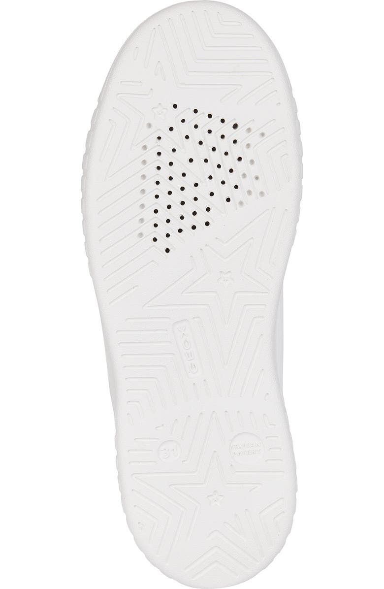 Geox Kids' Mikiroshi Glitter Water Resistant Platform Sneaker, Alternate, color,