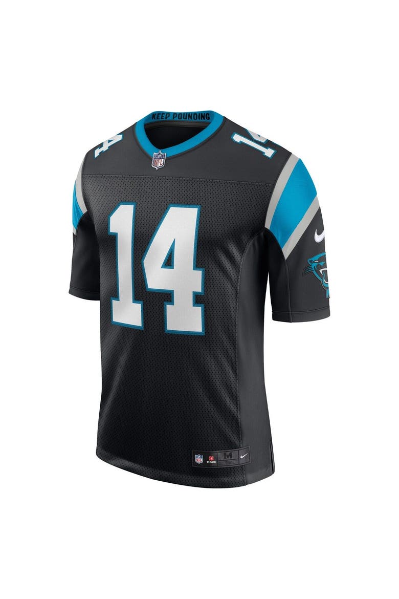 Men's Nike Sam Darnold Black Carolina Panthers Vapor Limited Jersey, Alternate, color, Black