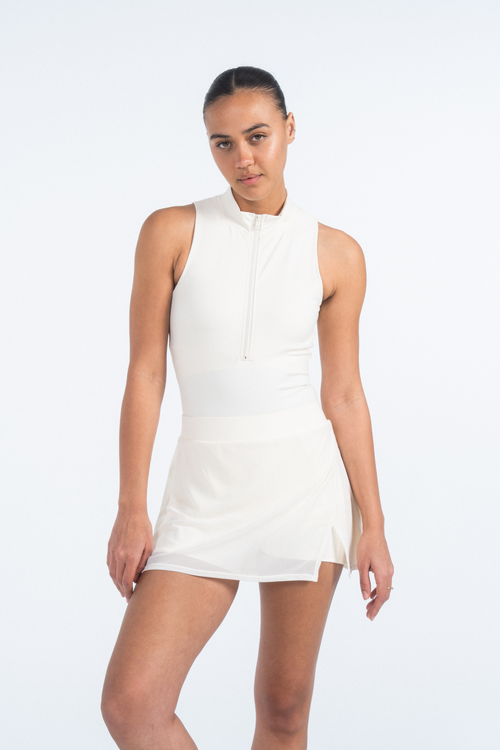 Sierra Madre Golf Ready Zip Bodysuit