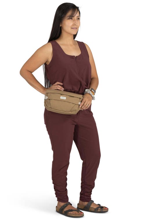 Osprey Arcane Belt Bag In Latte Brown