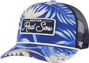 '47 Men's '47 Navy Boston Red Sox Tropicalia Trucker Hitch Adjustable Hat