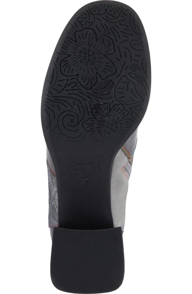 L'Artiste by Spring Step Copine Cap Toe Bootie, Alternate, color, Black Multi