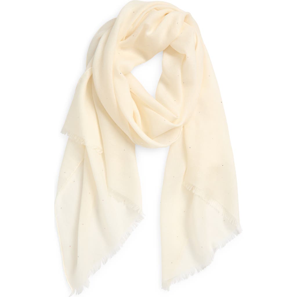 AKRIS AKRIS CRYSTAL EMBELLISHED CASHMERE & SILK SCARF