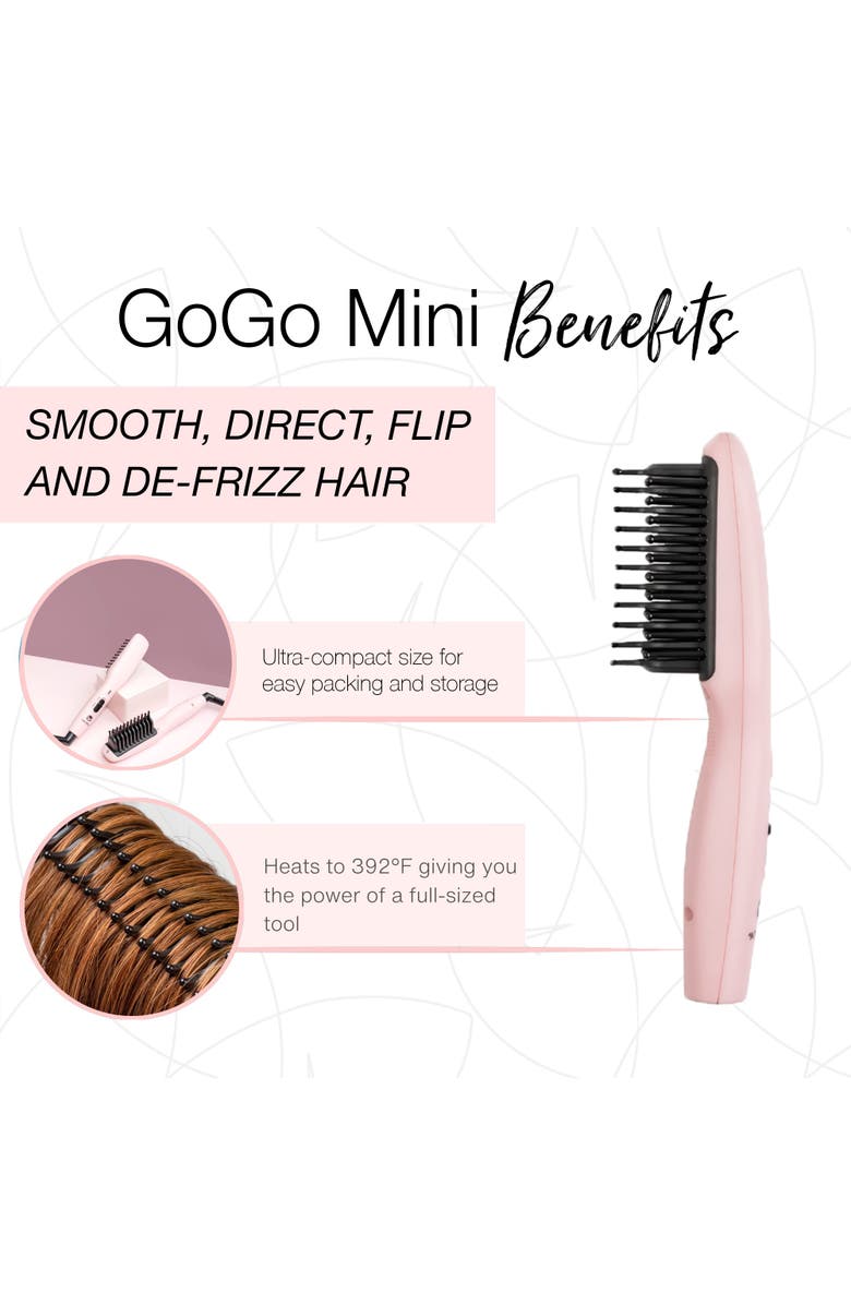 CALISTA GoGo Mini Detailer Brush, Alternate, color, Flamingo