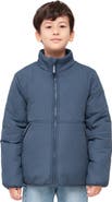 Rokka&Rolla Kids' Reversible Warm Fleece Puffer Jacket