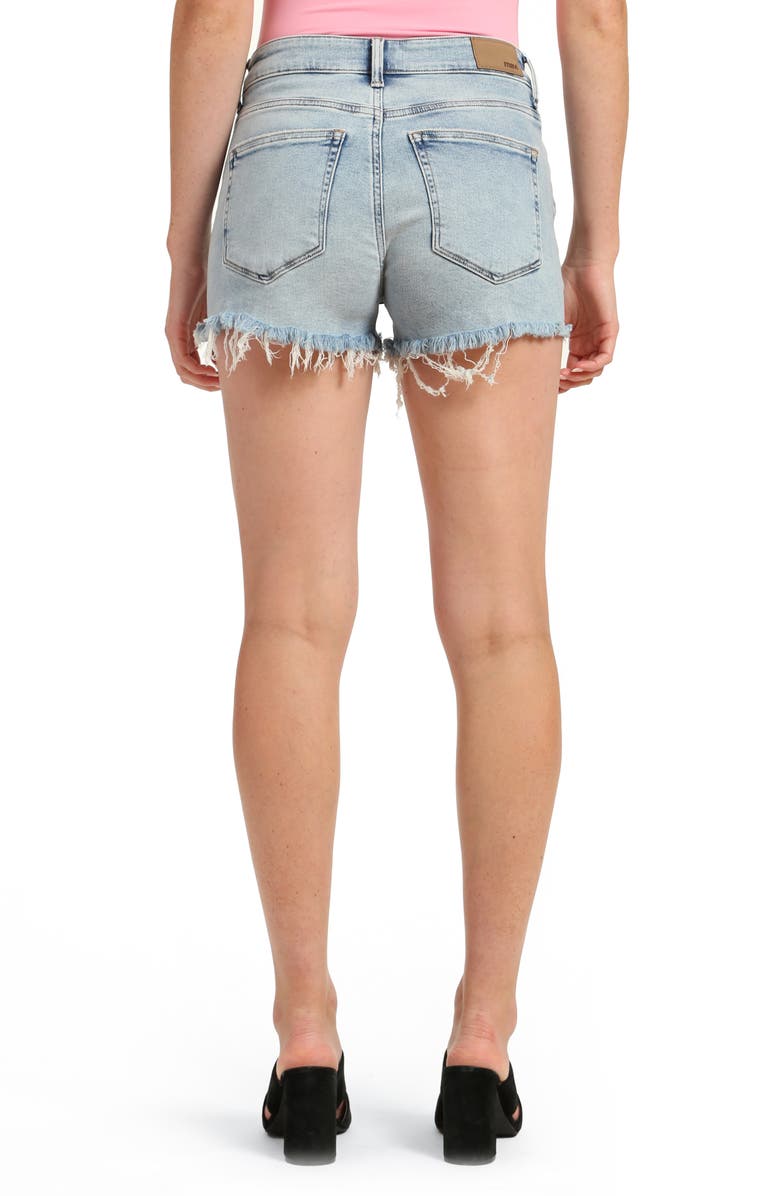 Mavi Jeans Rosie High Waist Cutoff Denim Shorts, Alternate, color,