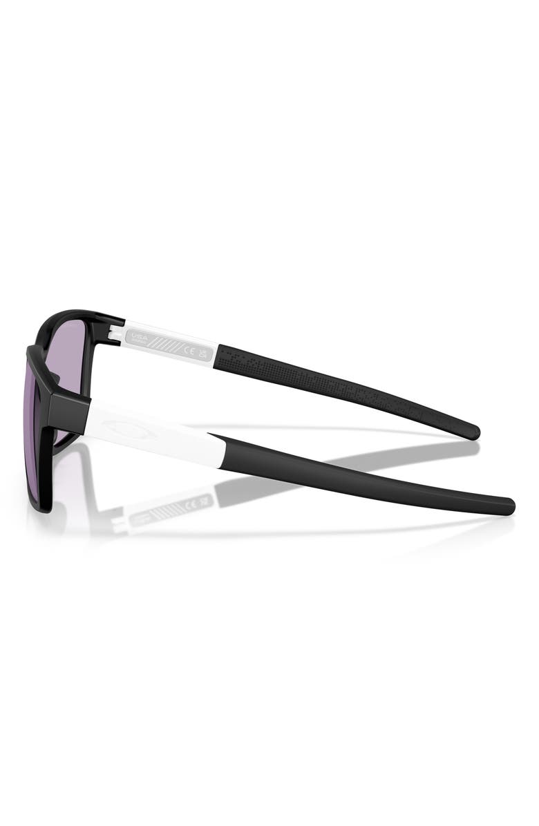 Oakley Actuator 57mm Prizm<sup>™</sup> Rectangular Sunglasses, Alternate, color, Black Grey