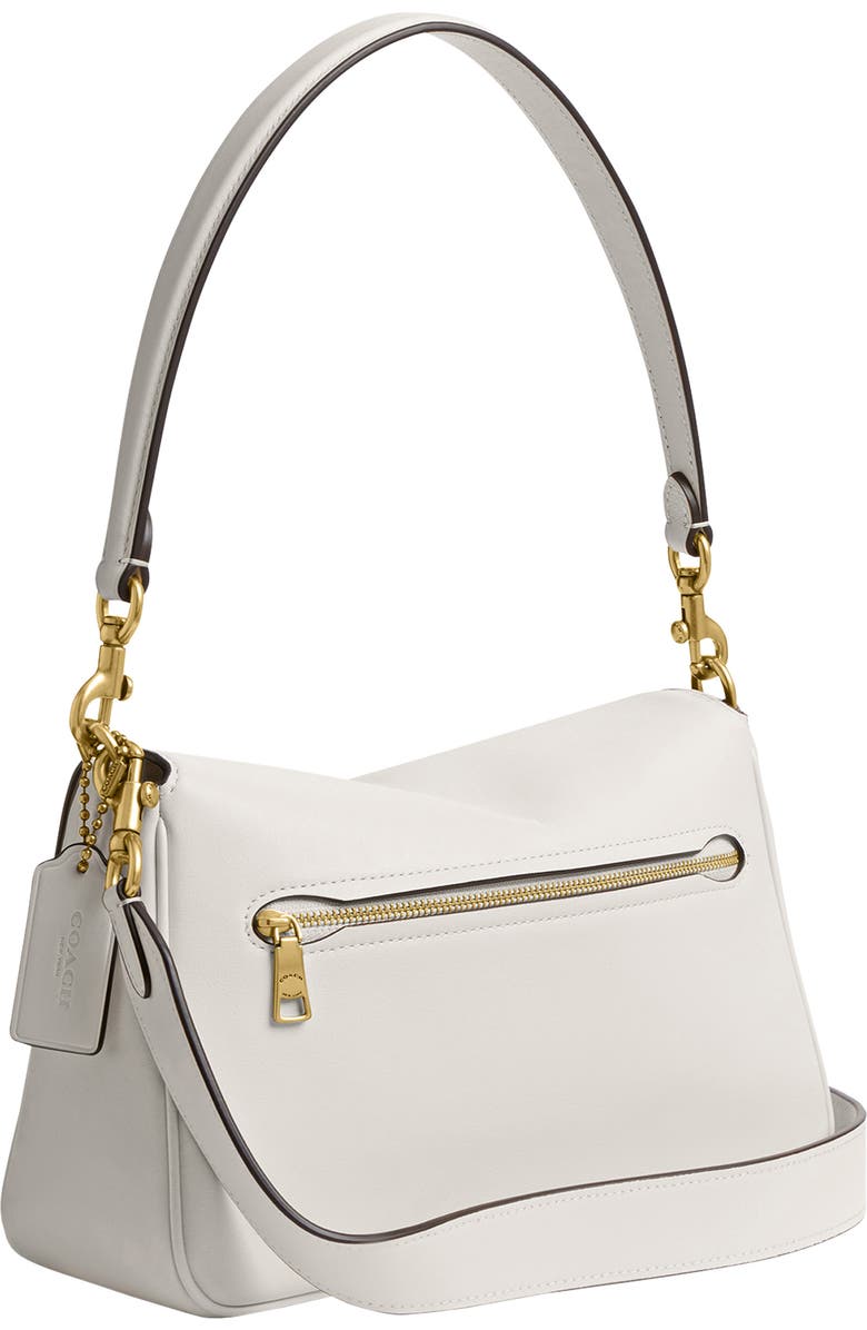 COACH Tabby Soft Leather Shoulder Bag, Alternate, color, B4/Chalk