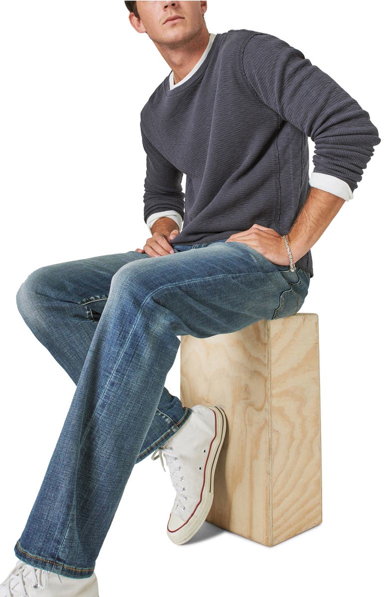 Lucky Brand 363 Straight CoolMax<sup>®</sup> Jeans, Alternate, color, Harrison