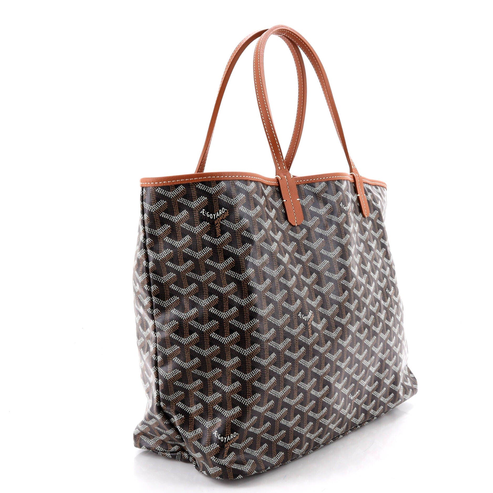 Saint Louis Tote Coated Canvas PM, Alternate, color, Brown