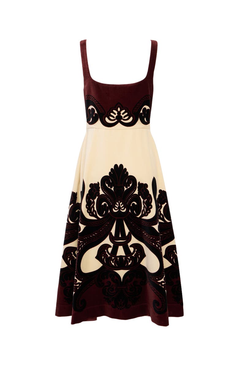 La DoubleJ Ella Midi Dress Placee Corsini Placée Cream, Alternate, color, 