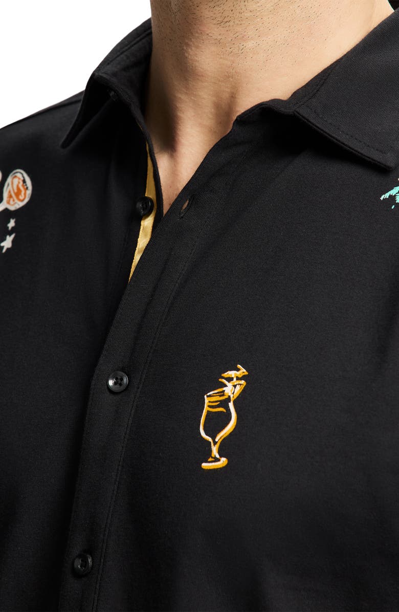 Robert Graham Boat Day Short Sleeve Shirt, Alternate, color, 