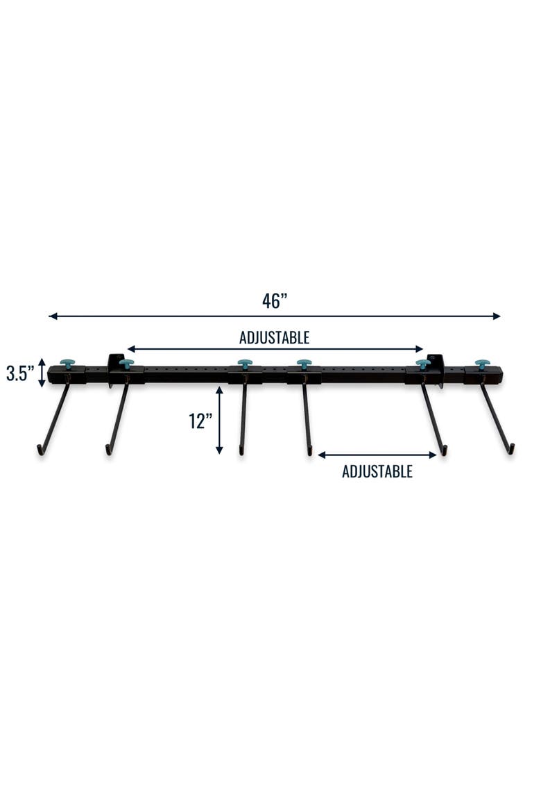 G-Chair | Adjustable Wall Storage System | Holds 300 lbs, Alternate, color, Black