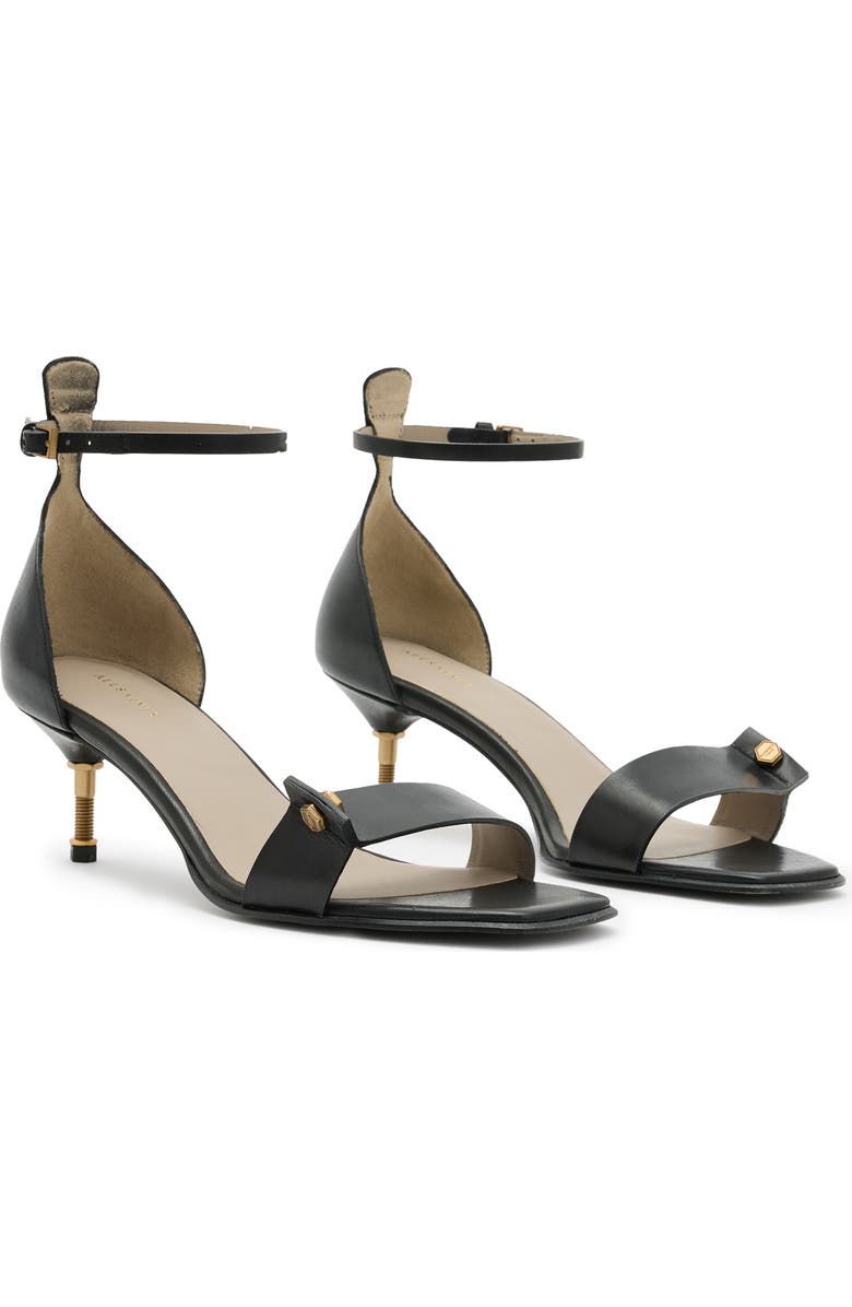 AllSaints Gloria Ankle Strap Sandal, Main, color,