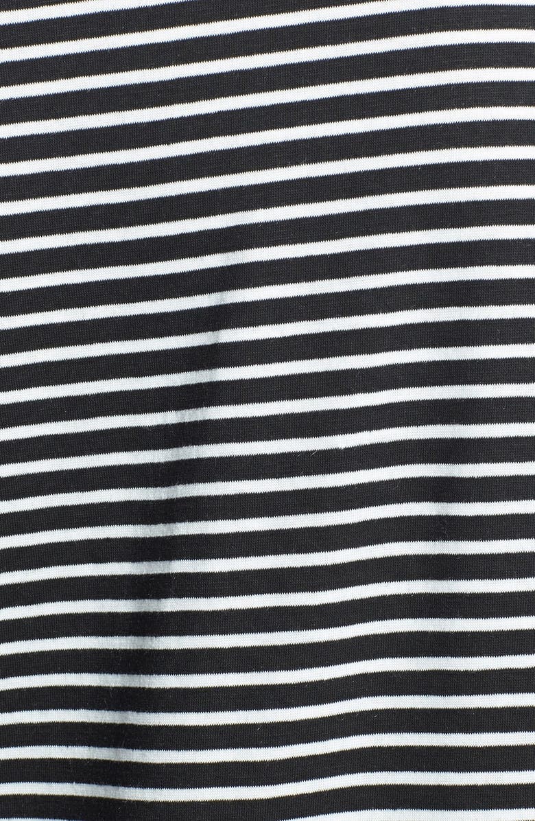 Tildon Stripe V-Neck Tee, Alternate, color, 