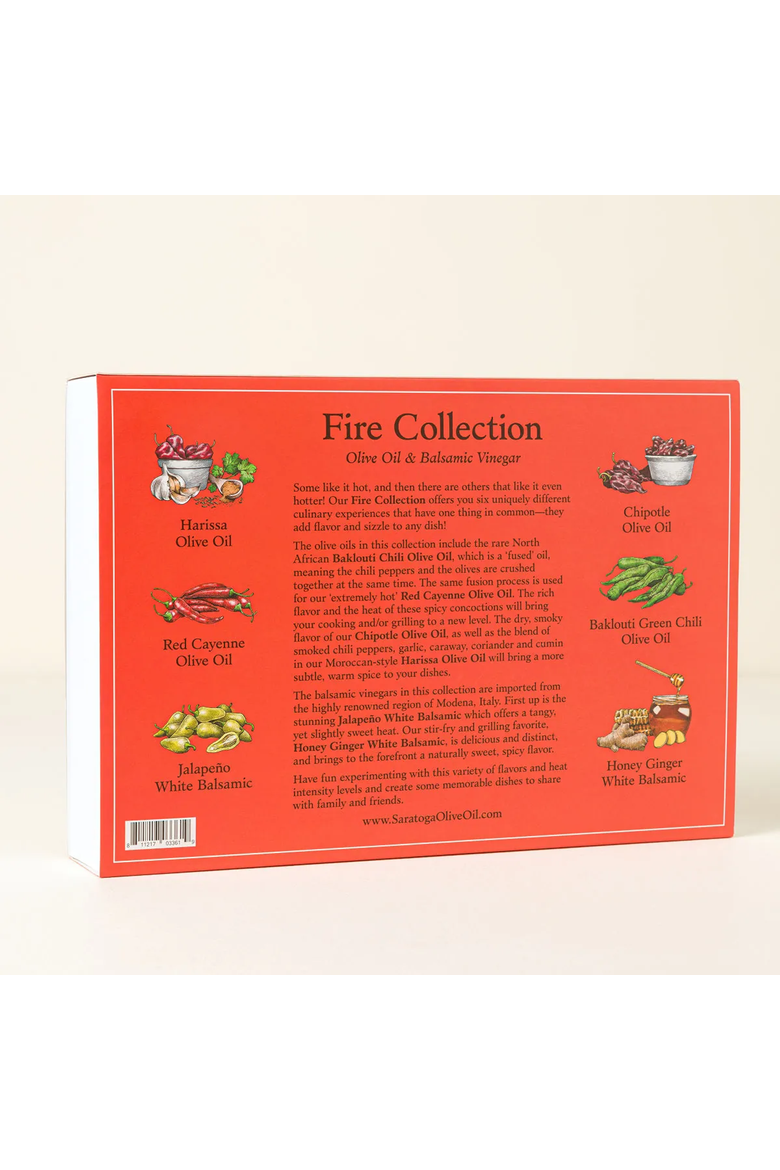 Heat Lover's Olive Oil & Balsamic Gift Set by Saratoga Olive Oil, Alternate, color, Yellow