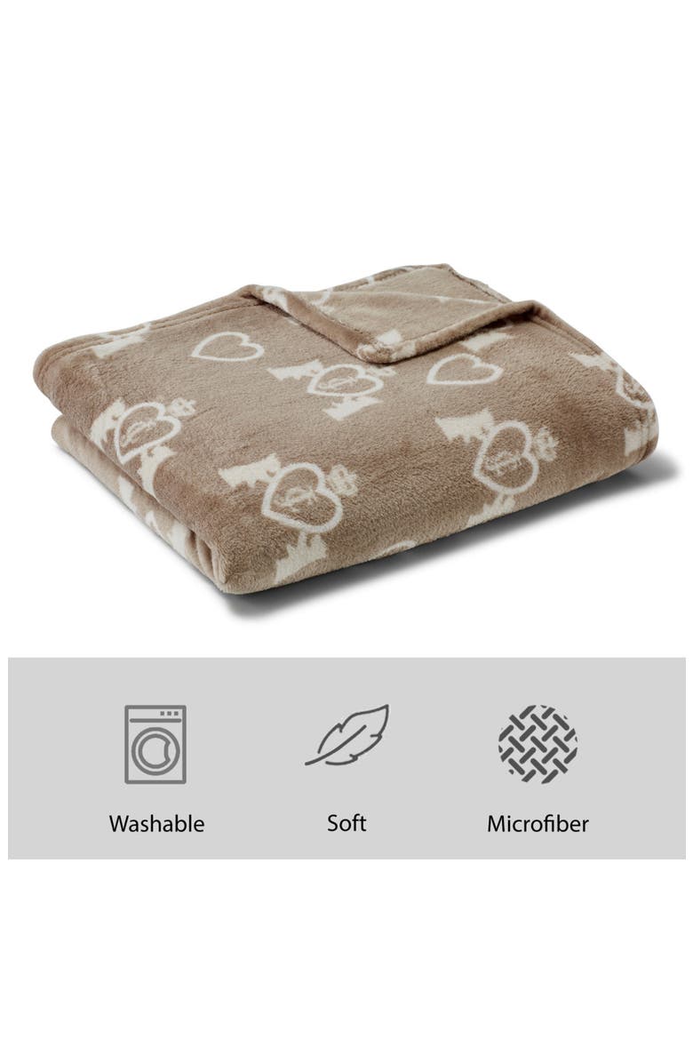 Pet Throw Blanket, Alternate, color, SCOTTIES