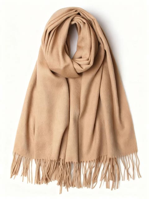 Pure Wool Scarf Shawl