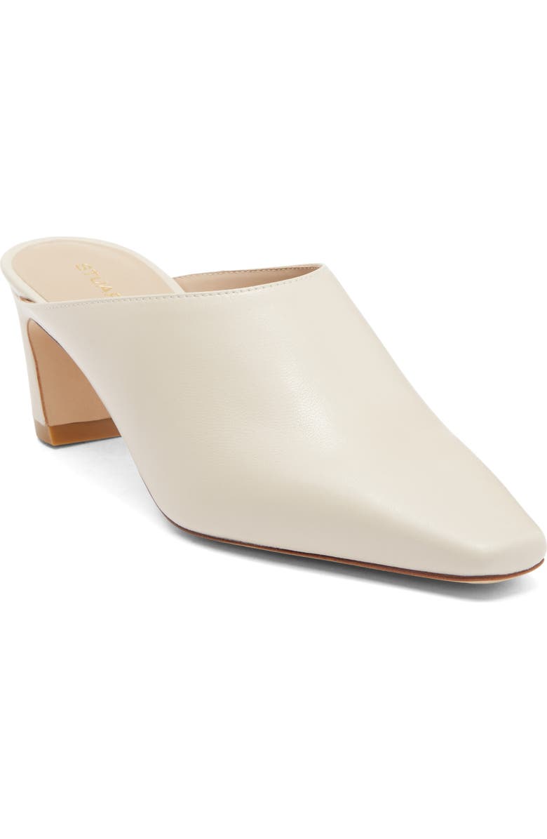Stuart Weitzman Stassi 50 Mule, Main, color, Linen