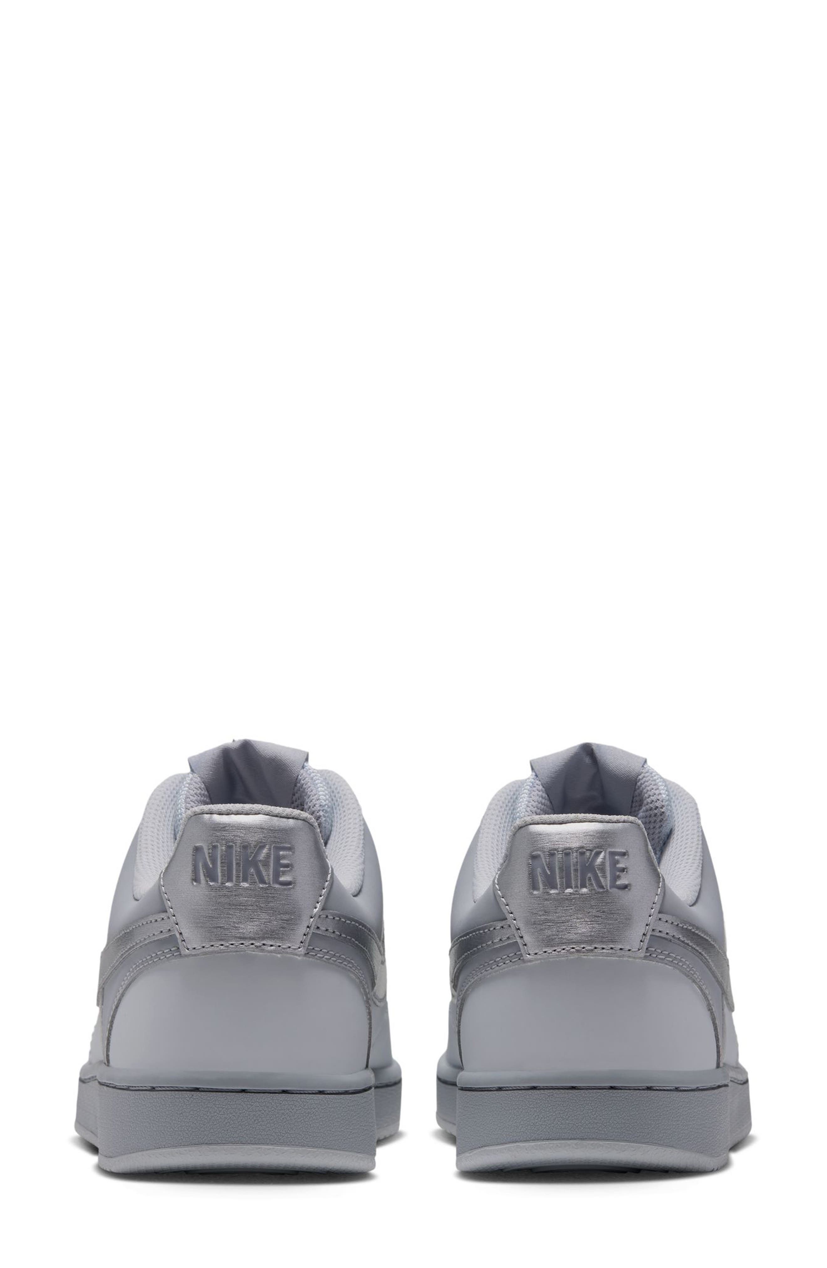 Court Vision Low Sneaker, Alternate, color, PLATINUM/ SILVER-GREY