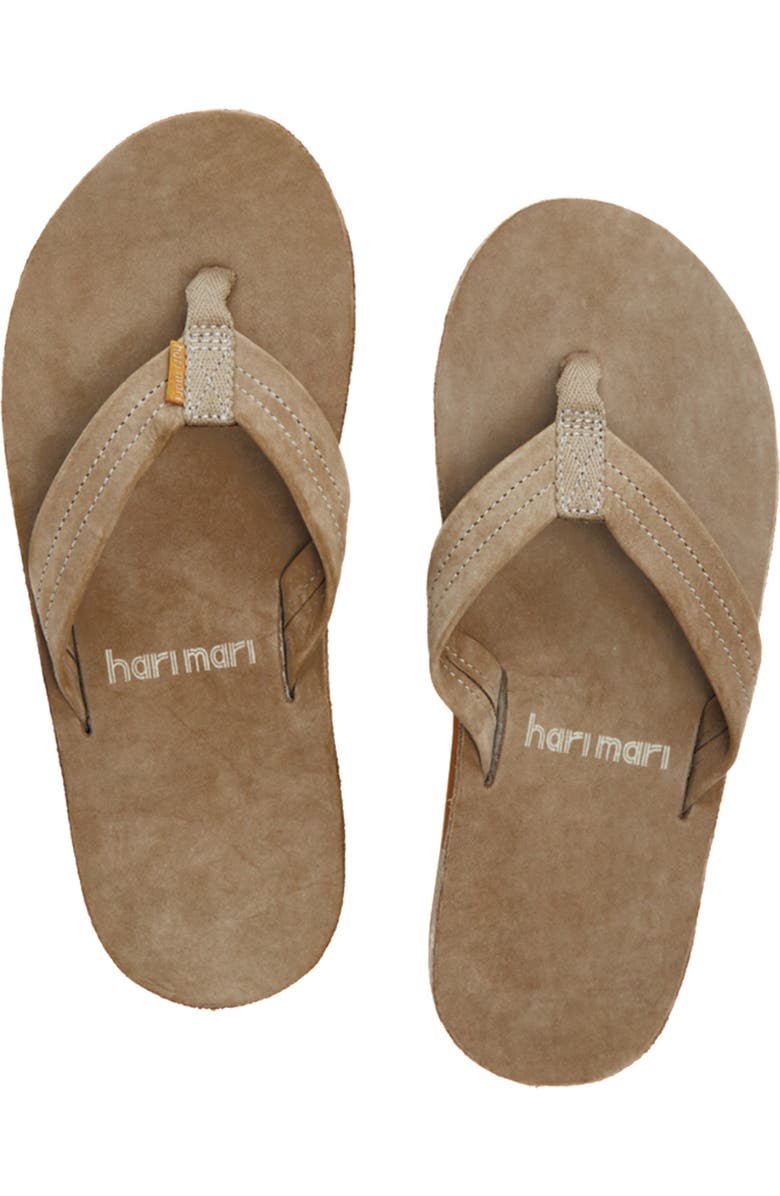 hari mari Fields Flip Flop, Alternate, color, Stone