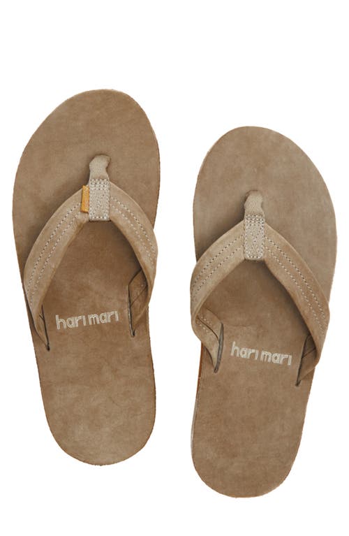 Hari Mari Fields Stone Flip Flop In Stone