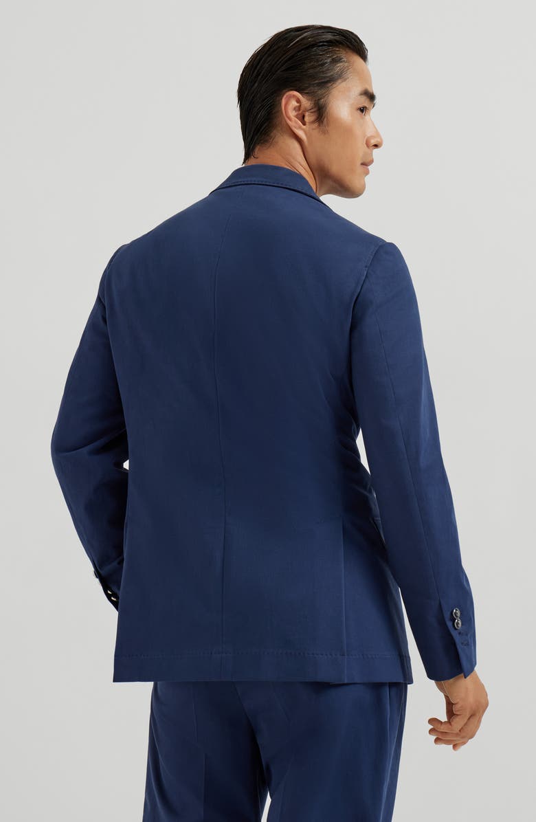 Brunello Cucinelli Gabardine blazer, Alternate, color, Lagoon