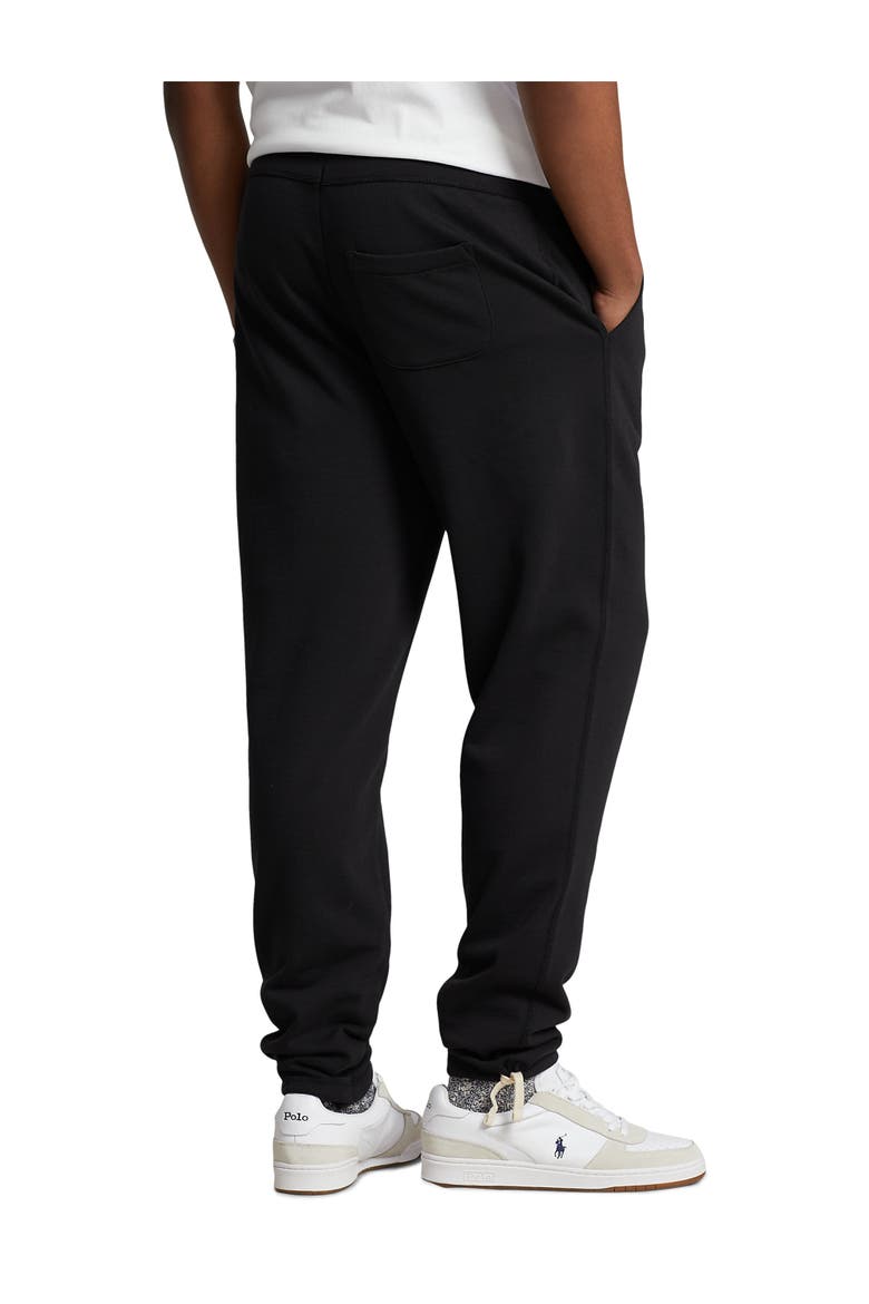 Big & Tall Double-Knit Tech Joggers, Alternate, color, BLACK