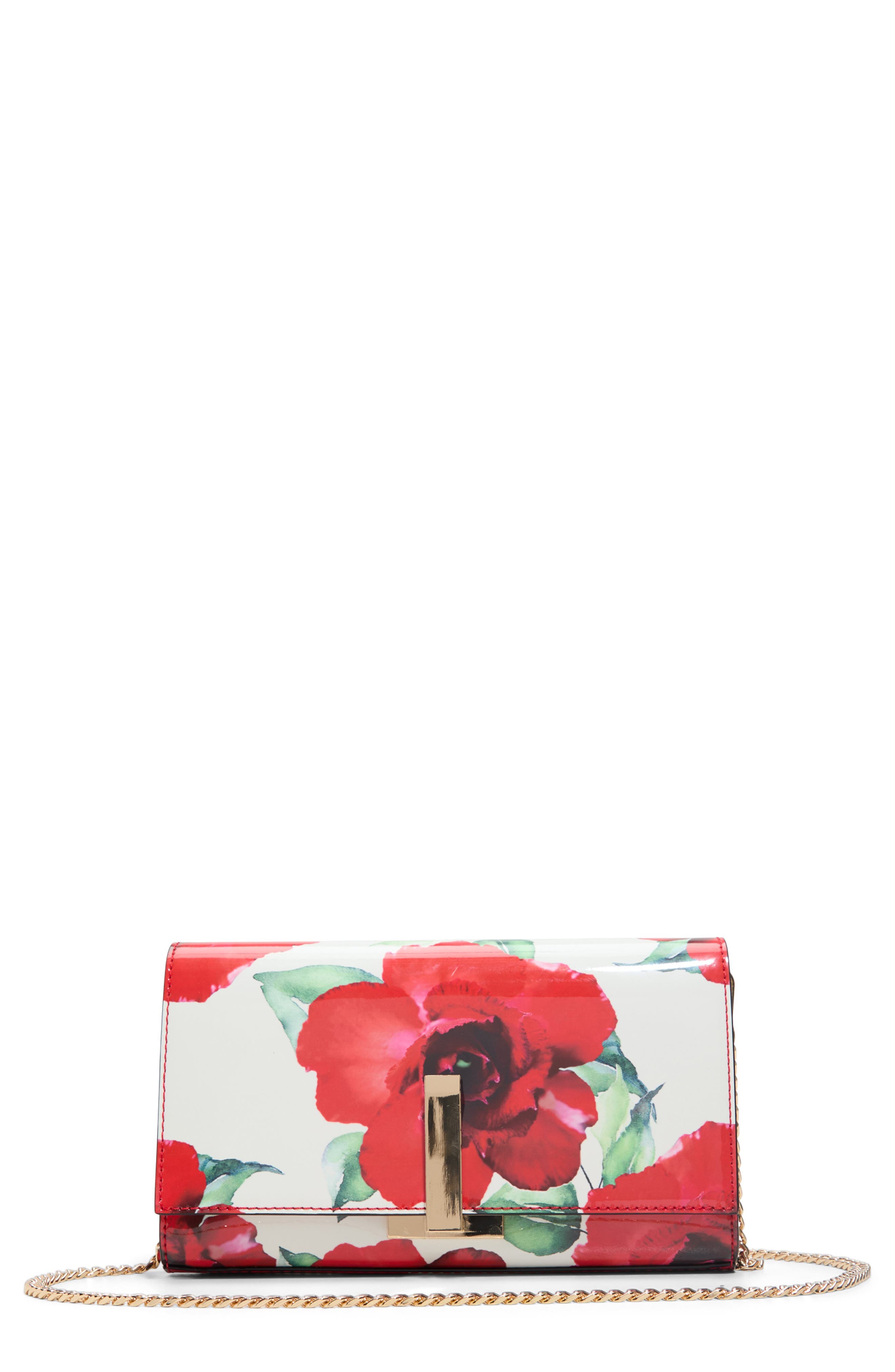 ALDO Adoring Floral Crossbody Bag, Main, color, 
