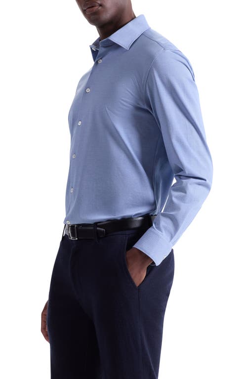 Bugatchi James Ooohcotton® Button-up Shirt In Blue