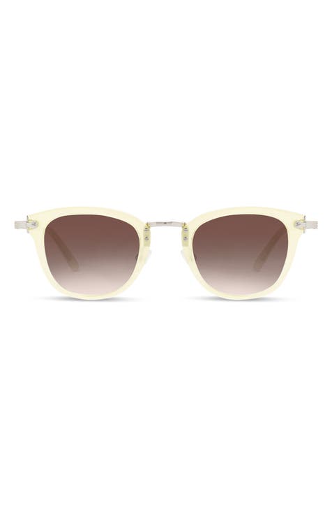 Rue 46mm Round Sunglasses