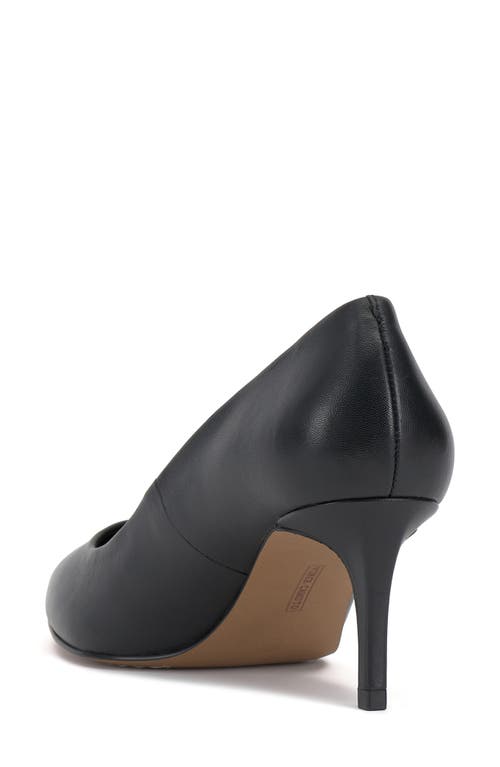 Vince Camuto Kehlia Pointed Toe Pump In Black Deluxe Nappa Le