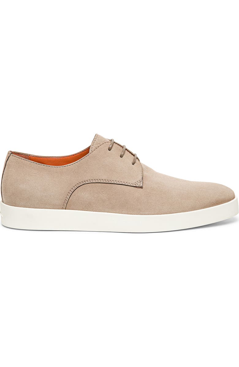 Santoni Dilate Derby Sneaker, Alternate, color, Light Brown