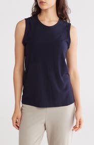 James Perse Slub Cotton Muscle Tank