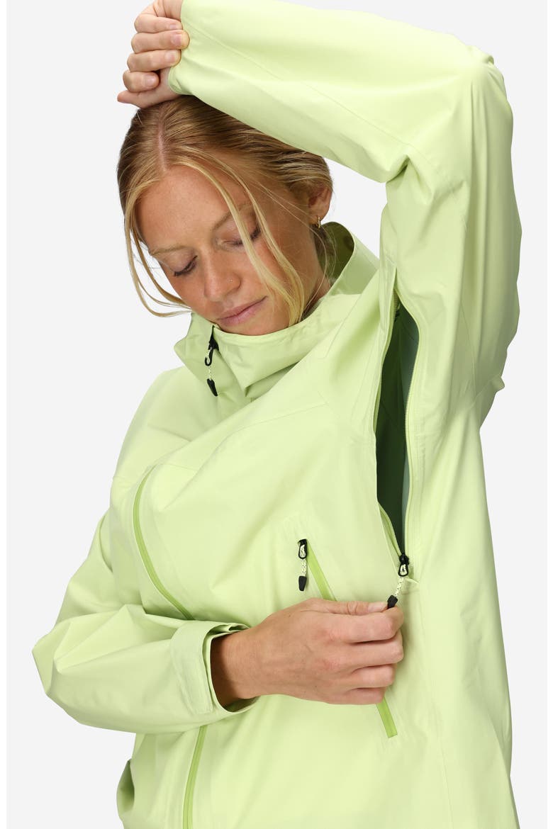 Minimalist Pertex® Waterproof Hooded Jacket, Alternate, color, MATCHA