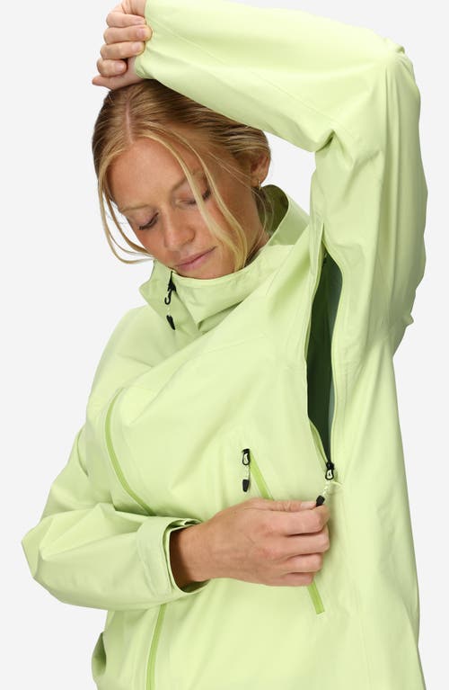 Marmot Women's Minimalist Pertex Hooded Collar Jackets In Green