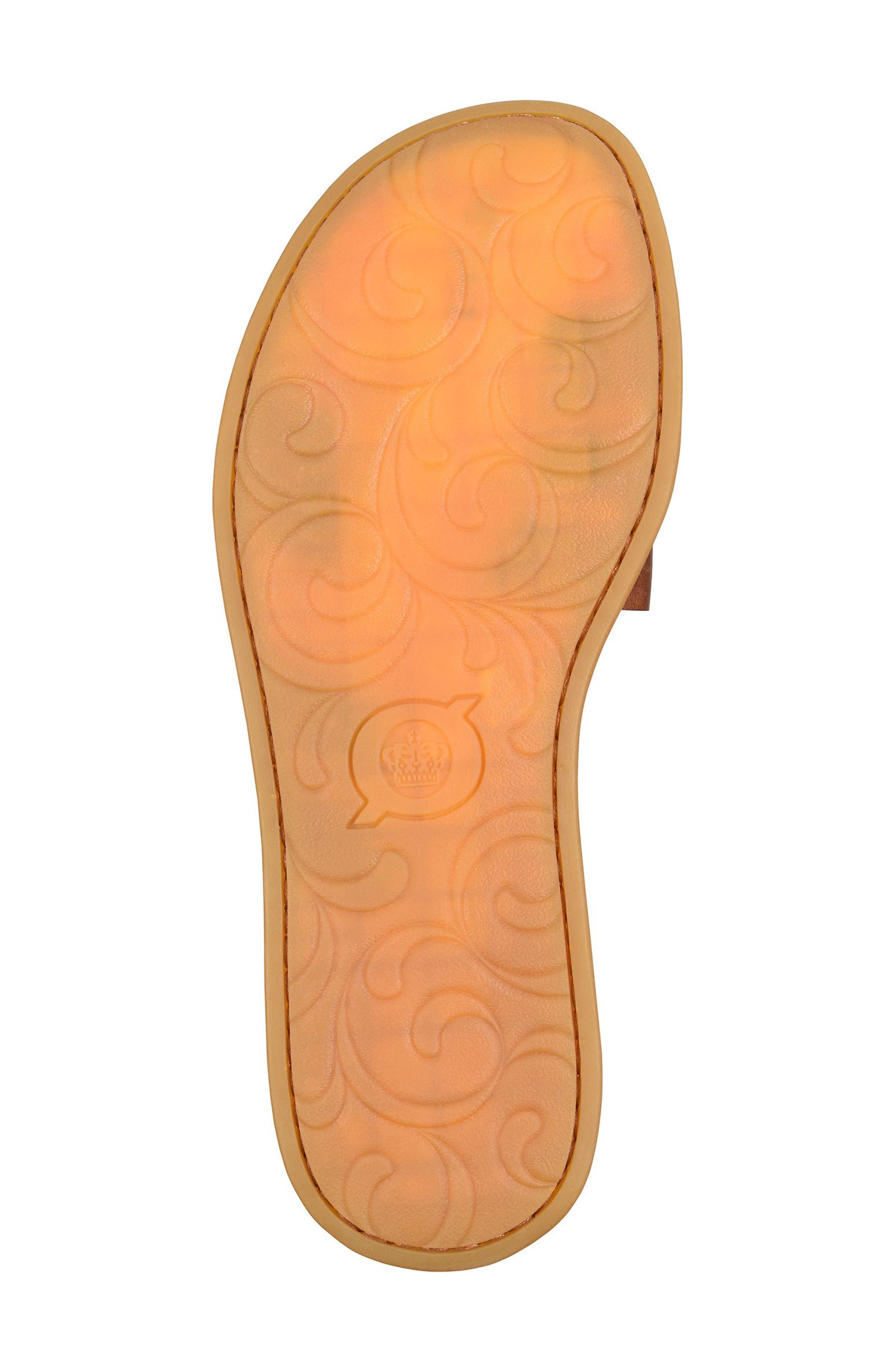 Børn Mahal Slide Sandal, Alternate, color, Brown Leather