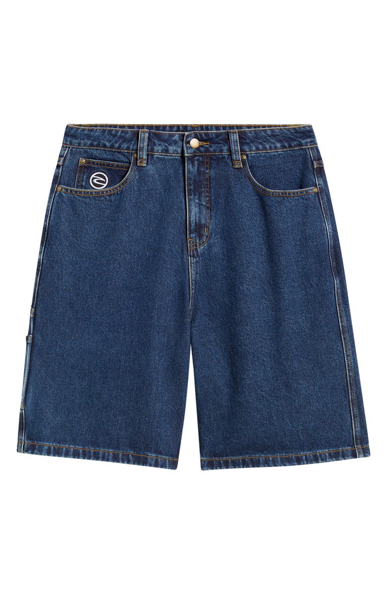 Rip Curl Nu Dose Denim Walking Shorts, Main, color, True Indigo
