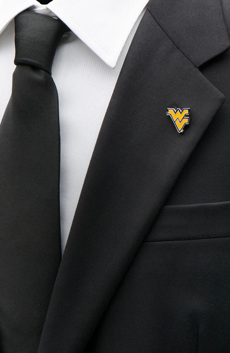 Cufflinks, Inc. NCAA West Virginia Mountaineers Lapel Pin, Alternate, color, West Virginia Flying Wv Logo