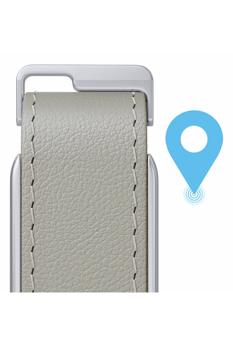 JOURNEY LOC8 Trackable Leather Key Organizer, Alternate, color, Taupe