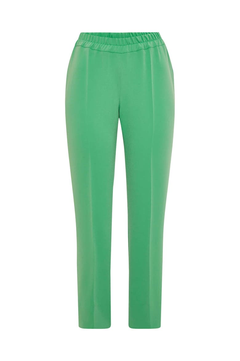 Straight Travel Save Pants With Bow Detail, Main, color, Green