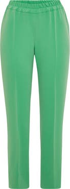 Maison Common Straight Travel Save Pants With Bow Detail