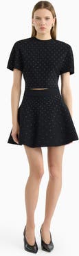 Dodiee Elodie jeweled flare skirt