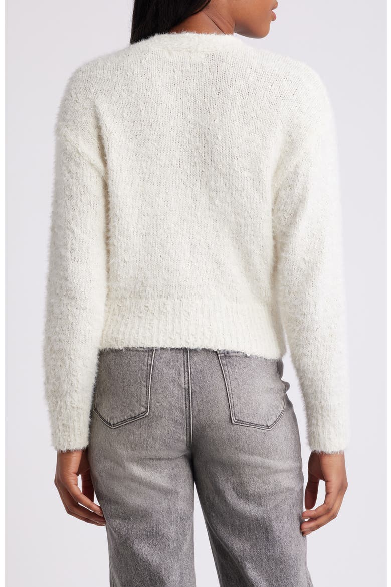 V-Neck Cardigan, Alternate, color, IVORY