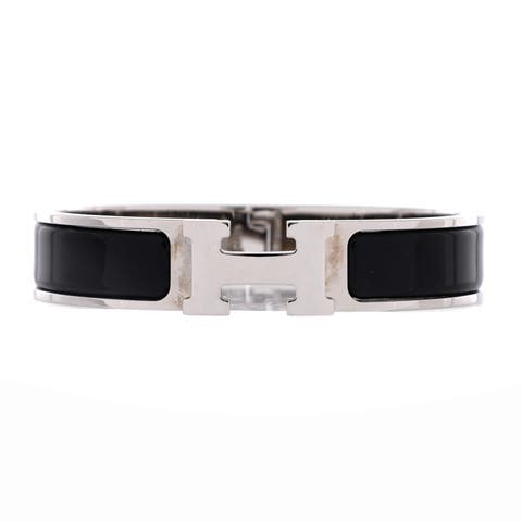 Clic H Bracelet Enamel Narrow