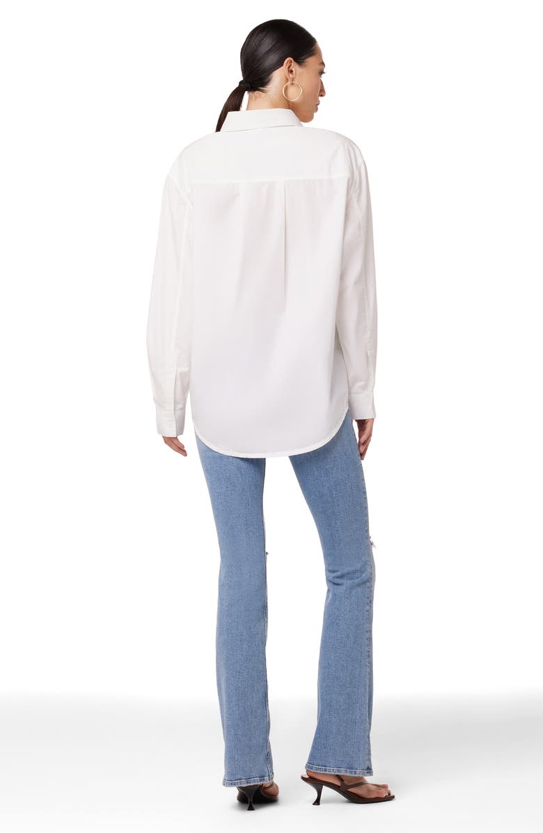 Hudson Jeans Oversize Cotton Button-Up Shirt, Alternate, color,