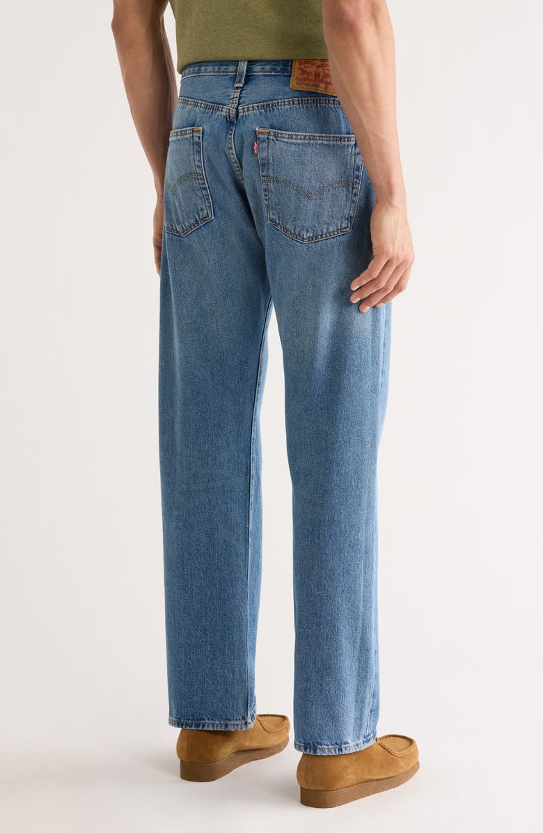 Levi's 501<sup>®</sup> Relaxed Straight Jeans, Alternate, color, Road Work