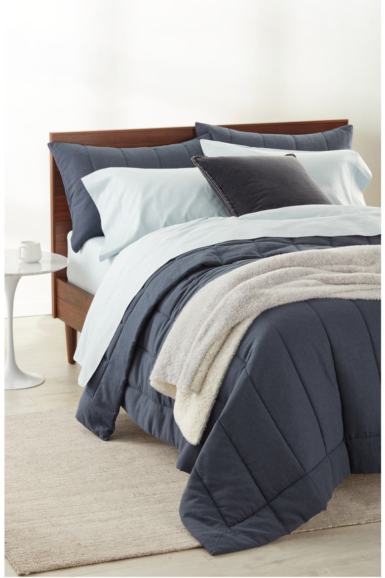 Reversible Eyelash Throw Blanket, Alternate, color, GREY VAPOR MULTI