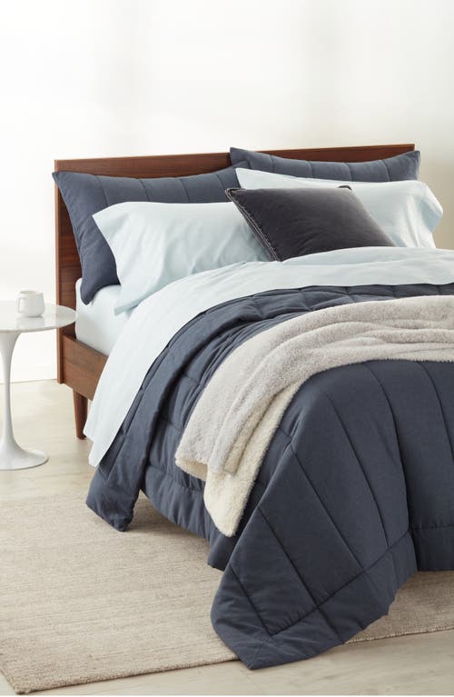 Nordstrom 400 Thread Count Organic Cotton Sateen Sheet Set In Blue