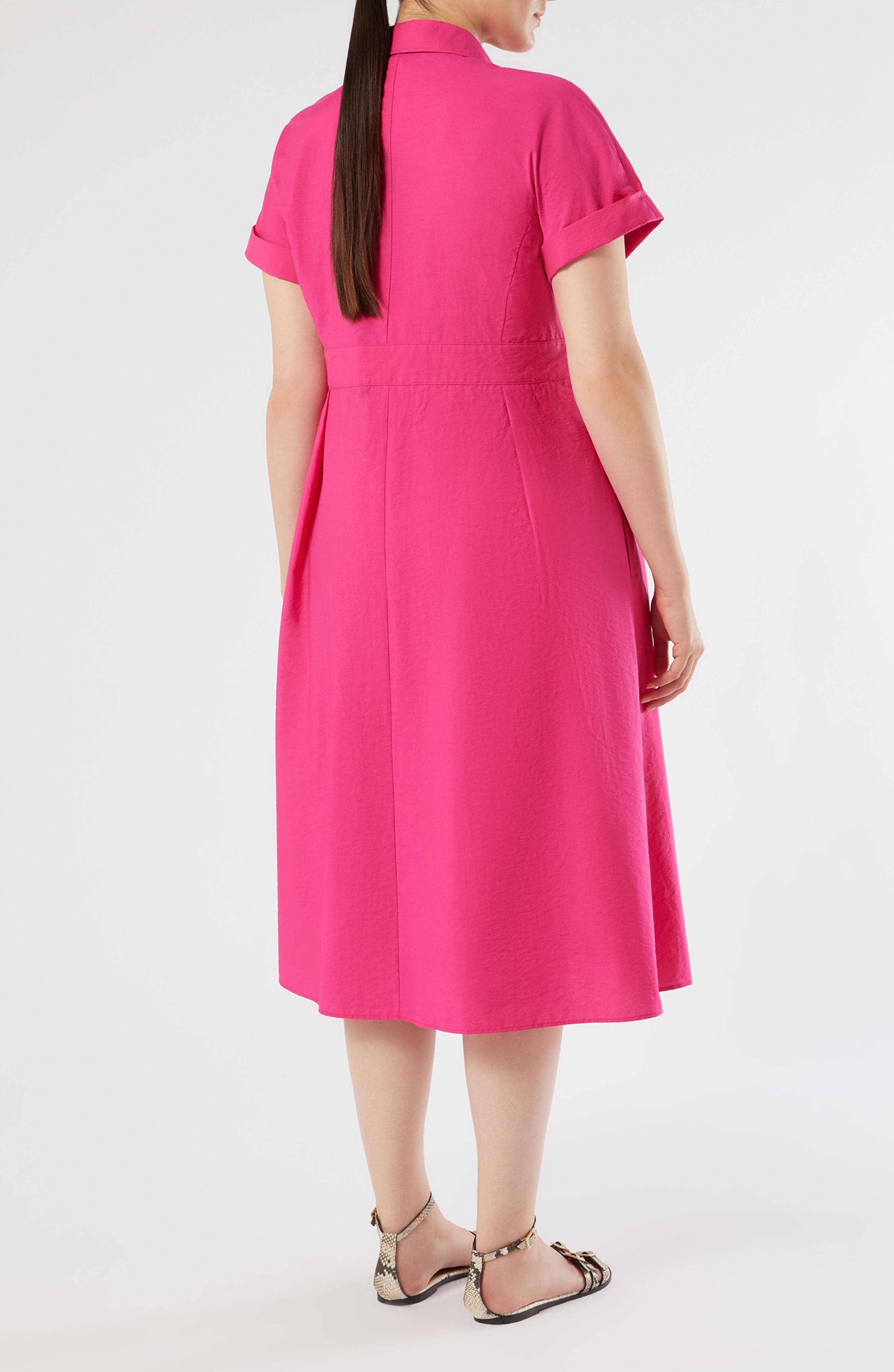 Gabbia Wrap Midi Dress - image 2